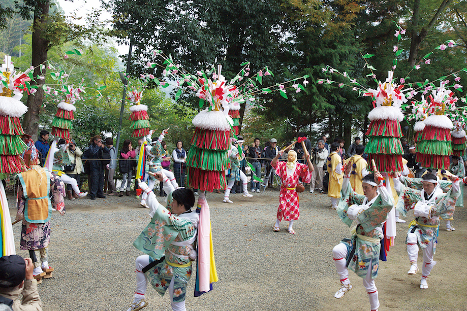 田山花踊り　～雨乞いと喜びの風流踊り～